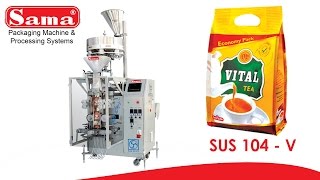 SAMA Tea Packing Machine  Vital Tea  Sama Engineering [upl. by Petromilli]