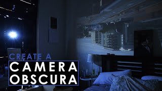 Create a CAMERA OBSCURA at home and put yourself inside a camera [upl. by Roana]