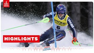 Kristoffersen comes from behind to snatch Slalom title  2023 FIS World Alpine Ski Championships [upl. by Barnes]