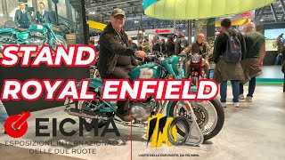 STAND ROYAL ENFIELD AD EICMA 2024 [upl. by Ynahpets]