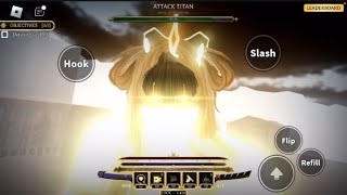 AOTR A Aberrant Raid Solo  Attack On Titan Revolution [upl. by Ragland]