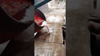 shoets Watch Molten Metal Pour Like Lava  Skills Champ foryou satisfying [upl. by Eelam]