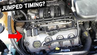 HOW TO KNOW IF A CAR JUMPED TIMING CHAIN TIMING BELT SYMPTOMS JUMPED TIMING [upl. by Nalad]