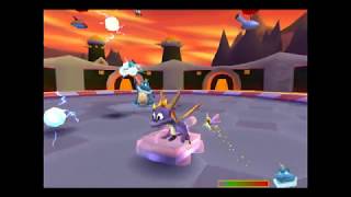 Spyro Year of the Dragon PS1 Walkthrough  Part 38  Sorceresss Lair [upl. by Ylrahc]