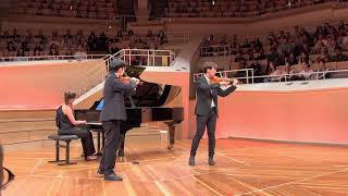 TwoSet Violin World Tour  Handel Passacaglia Berlin [upl. by Nyra]