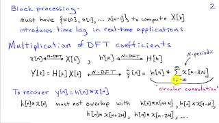 Introduction to Circular Convolution and Filtering with the DFT [upl. by Narol]