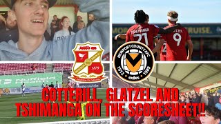 Cotterill Glatzel And Tshimanga On The Scoresheet  Swindon Town Vs Newport County  Match Vlog [upl. by Llehsyt342]