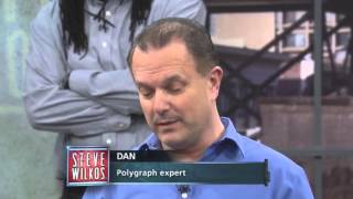 NY Lie DetectorPolygraph Expert Daniel Ribacoff tests for infidelity Steve Wilkos Show [upl. by Meeharbi]