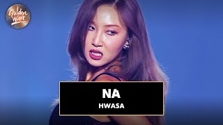 골든 웨이브 HWASA 화사  NA ♪  JTBC 241108 방송 [upl. by Nashbar]