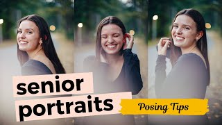 I Photograph a Subscribers Senior Portraits  Posing Tips [upl. by Nairde]