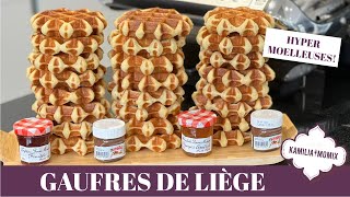 GAUFRES DE LIÈGE 🇧🇪 AVEC OU SANS THERMOMIX [upl. by Llenehc319]