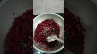 Beetroot poriyal in tamil🤤easy recipe food 10october24 arunsowmishortsvideo viraltrending [upl. by Stephine152]