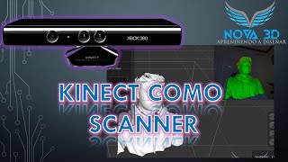 Usando KINECT de XBOX como scanner [upl. by Etiuqram]