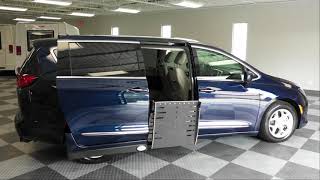 DemoChrysler Pacifica amp Voyager SideEntry Power FoldOut Wheelchair Conversion from Adaptive Vans [upl. by Hali]