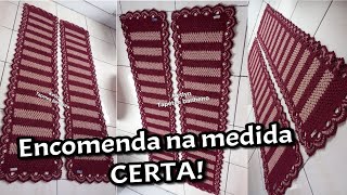 Passadeiras mescladas  Vlog Dicas de como deixar sua passadeira na medida certa [upl. by Territus737]