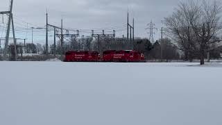 Canadian Pacific  CP  Kitchener Ontario [upl. by Nhguavad]