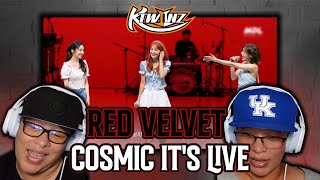 TWINS REACT TO Red Velvet  “Cosmic” Band LIVE Concert  🥰🥰  redvelvet kpop kpopreaction 레드벨벳 [upl. by Modestine569]