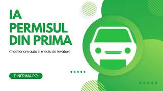 Promo DinPrimaro  Ia permisul din prima [upl. by Leonora]