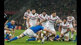 Extended Highlights France v Italy  NatWest 6 Nations [upl. by Nowahs166]