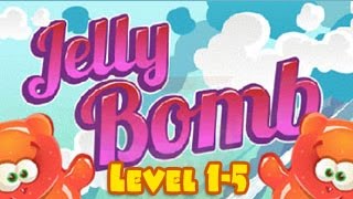 Jelly Bomb Walkthrough Level 15 （Html5） [upl. by Jacobah]