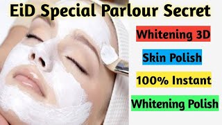 Swiss Gold 3D Skin Whitening polisher  Eid Special Whitening Polish 100 instant whitening result [upl. by Darci667]