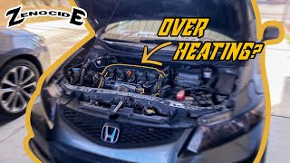 2013 Honda Civic Thermostat amp Coolant Temperature Sensor Replacement [upl. by Laehcimaj227]