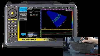 Phased Array Wedge Delay Calibration using Sonatest VEOPRISMA [upl. by Birkner]