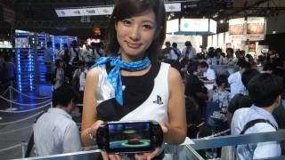 Sony PlayStation Vita at the Tokyo Game Show 2011 DigInfo [upl. by Abercromby]