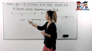 Clasa a VIIIa  Intervale numerice și reprezentarea lor pe axa numerelor [upl. by Ahtar]