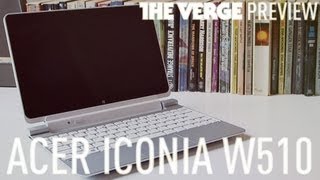 Acer Iconia W510 preview [upl. by Ellekcim]