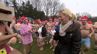 Verslag nieuwjaarsduik Wierden 2013 op TV Oost [upl. by Acinoda]