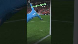 Amazing save Penalty Courtois 😎 ps5 fc25 shorts [upl. by Nirek]