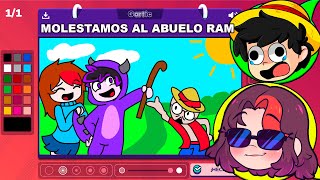 ¡DIBUJANDO los MOMENTOS MAS GRACIOSOS de LOS PANAS 😂🎨 GARTIC PHONE con FRANCISCOGAMES y RAMCORE [upl. by Chantal]