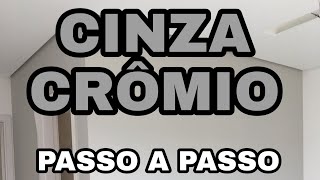 Como fazer o CINZA CRÔMIO passo a passo [upl. by Dietsche]