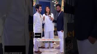 Aditya Seal and Anushka Ranjan reaction on Karwa Chauthkarwachauth shortsfeed bollywoodshorts [upl. by Nauqel]