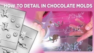 How to Detail in Chocolate Molds [upl. by Akenahc]