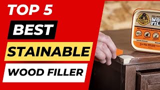 Top 5 Best Stainable Wood Filler For Red Oak Cedar Furniture Large Holes Hardwood Floors Decks [upl. by Woodall41]