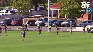 Rd 3 TAC Cup Bendigo Pioneers v Gippsland Power Highlights 2018 [upl. by Aramas]