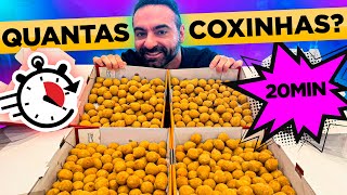 Quantas COXINHAS o CORBUCCI come em 20 MINUTOS [upl. by Laraine]