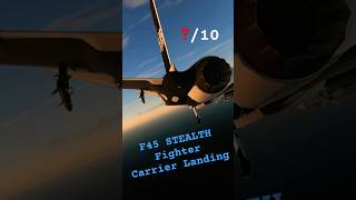 REAL AH94 Apache Pilot Rates my 610 Carrier Landing shorts trending vtolvr flightsimulator [upl. by Shaun161]