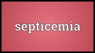 Septicemia Meaning [upl. by Ardnasirhc]