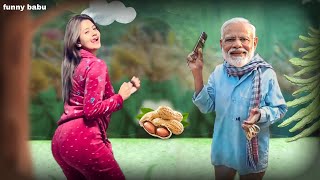 kacha badam song dance with modi amp mamta [upl. by Dlonyar]