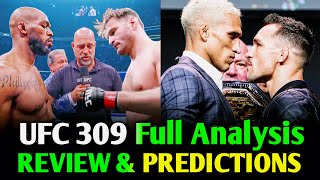 quotUFC 309 Fight Card Breakdown amp Bold Predictions quot [upl. by Ebaj]