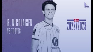 Rasmus Nicolaisen  Toulouse vs Troyes  2022 [upl. by Martelle]