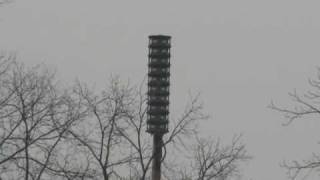 Westland MI Hawthorn Park Whelen WPS2810 Tornado Siren Test March 7th 2009 [upl. by Nolram835]