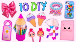 10 DIY  10 CHOSES A FAIRE QUAND ON SENNUIE  FOURNITURES SCOLAIRES ET PLUS ENCORE [upl. by Truk832]