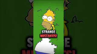 Simpsons Editing Disasters That Somehow Made It to Air 🤪 simpsons mistakes shorts [upl. by Nodgnal553]