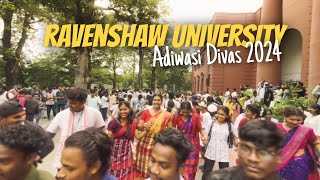 Ravenshaw University ADIWASI DIVAS 2024😍  Adiwasi Divas 🙏SantaliVlogGopuCreation [upl. by Sina937]