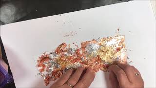 Amazing Embossed Gilding Flakes [upl. by Desireah117]