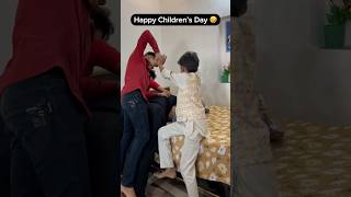 Children’s day pr teacher ko he pel diya 🤣 childrensday childrensday2024 childrens studentlife [upl. by Ynnob408]